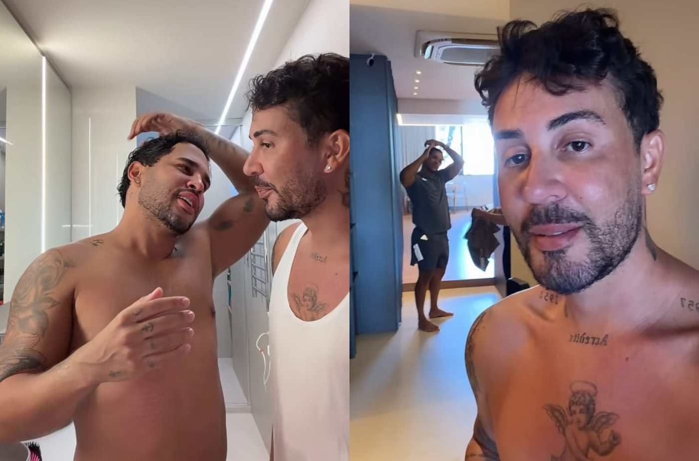 Carlinhos Maia surge de surpresa na casa do ex-marido, Lucas Guimarães, e dá a entender recaída - QTU Questões do Universo