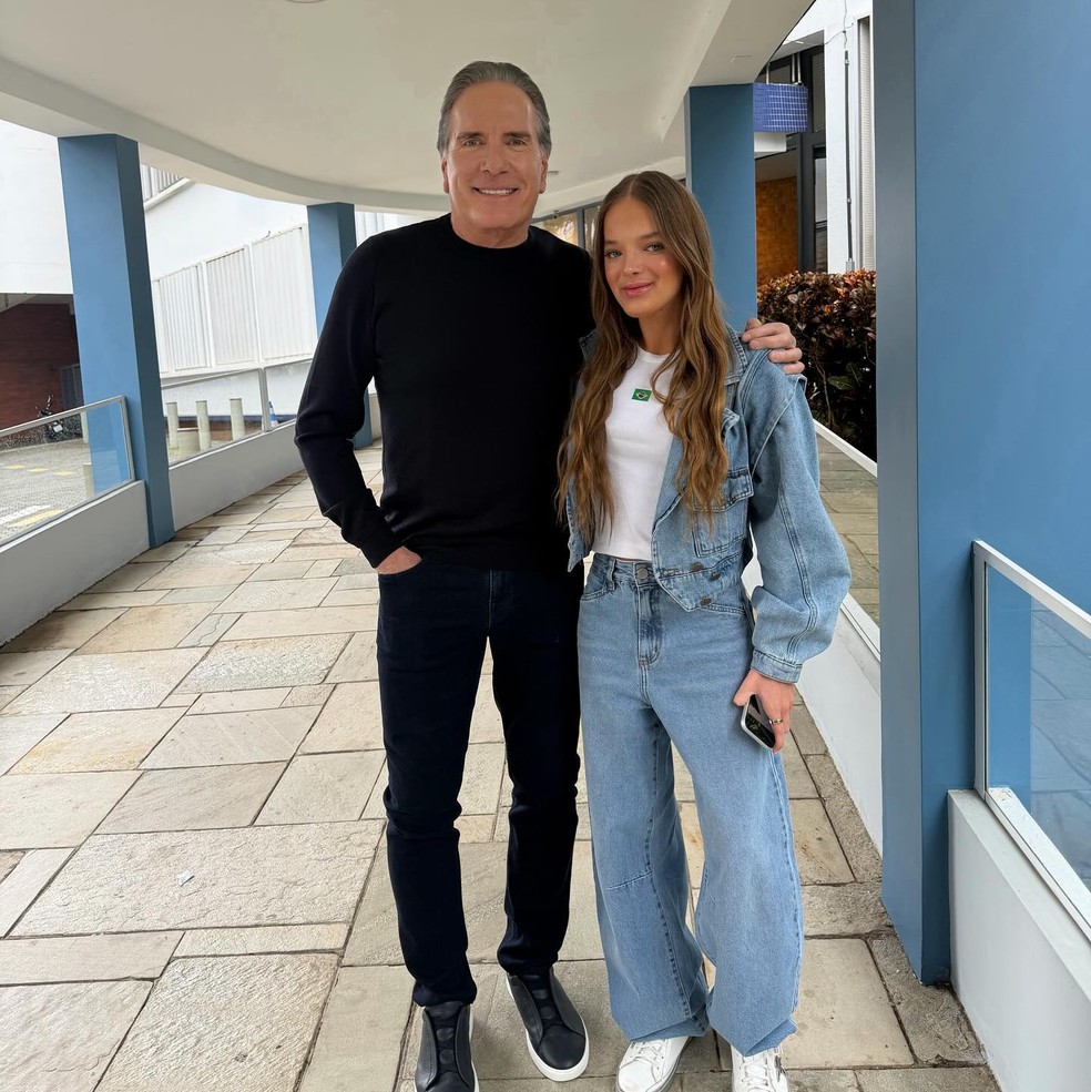 Roberto Justus e Rafaella Justus votam no primeiro turno — Foto: Reprodução | Instagram