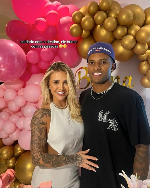 Bruna Rotta deixa de seguir Rodrygo, da Seleção, e levanta suspeitas de ...