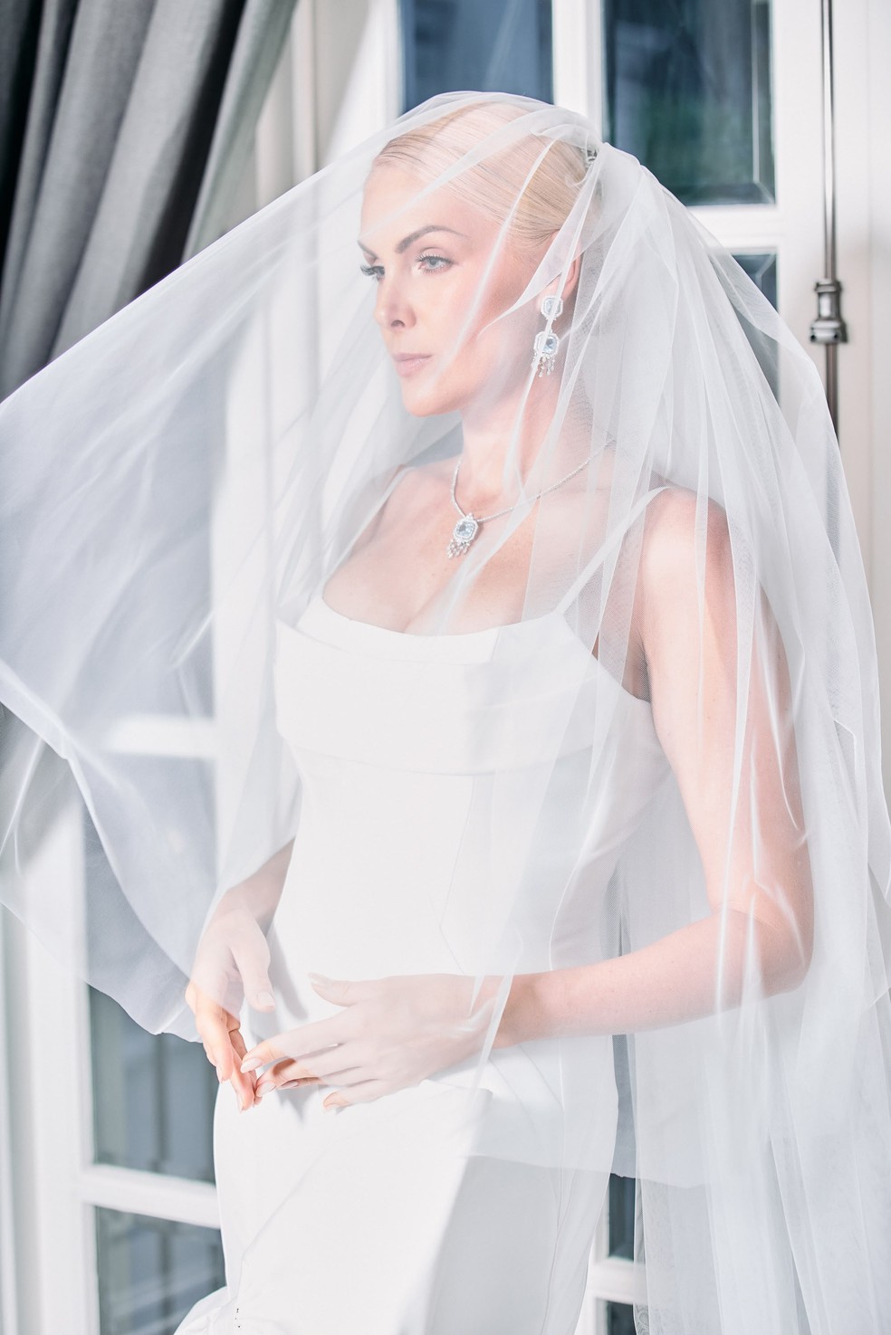 Ana Hickmann para o casamento com Edu Guedes — Foto: @leofaria