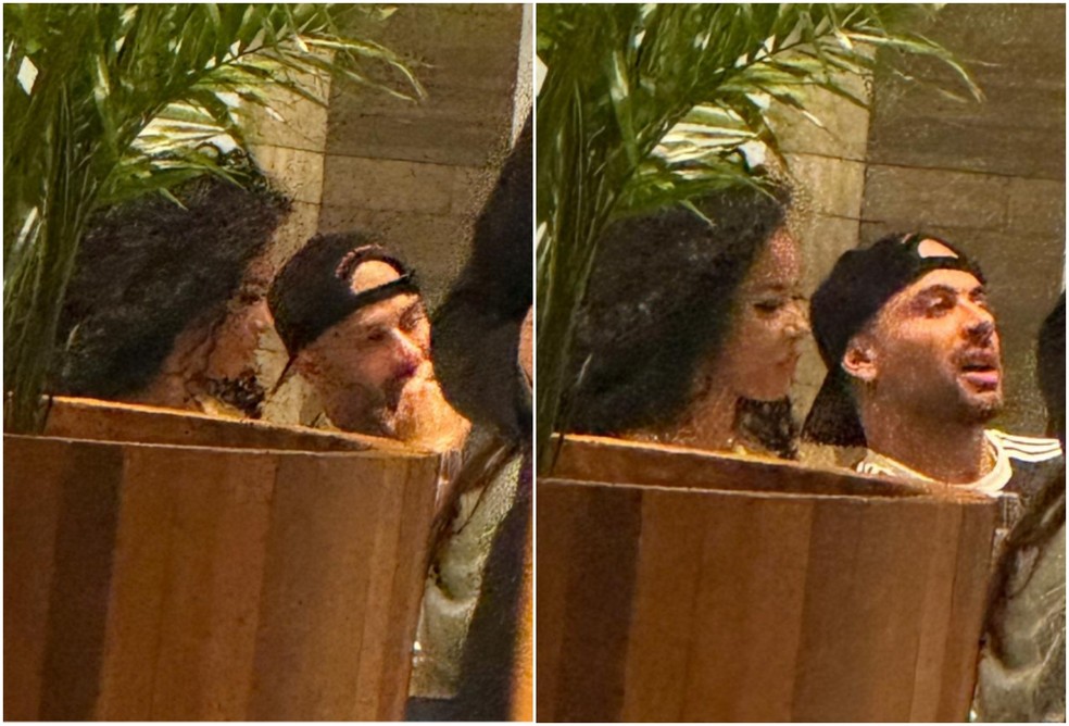 Lorena Maria e Jesus Luz — Foto: Reprodução/LeoDias