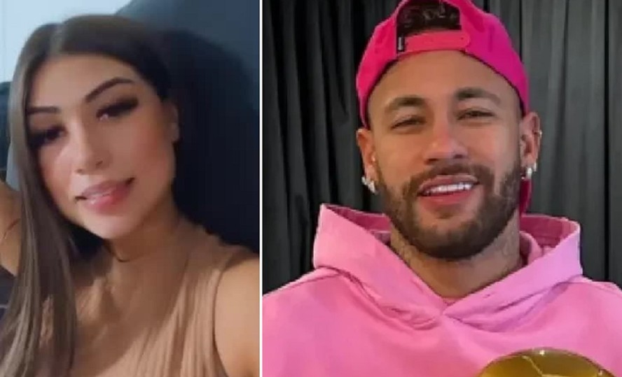 Nicole Souza mostrou troca de mensagens privadas com Neymar