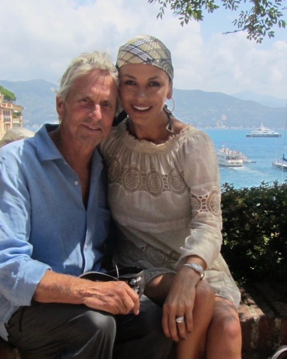 Michael Douglas e Catherine Zeta-Jones são casados desde 2000 — Foto: Reprodução/Instagram