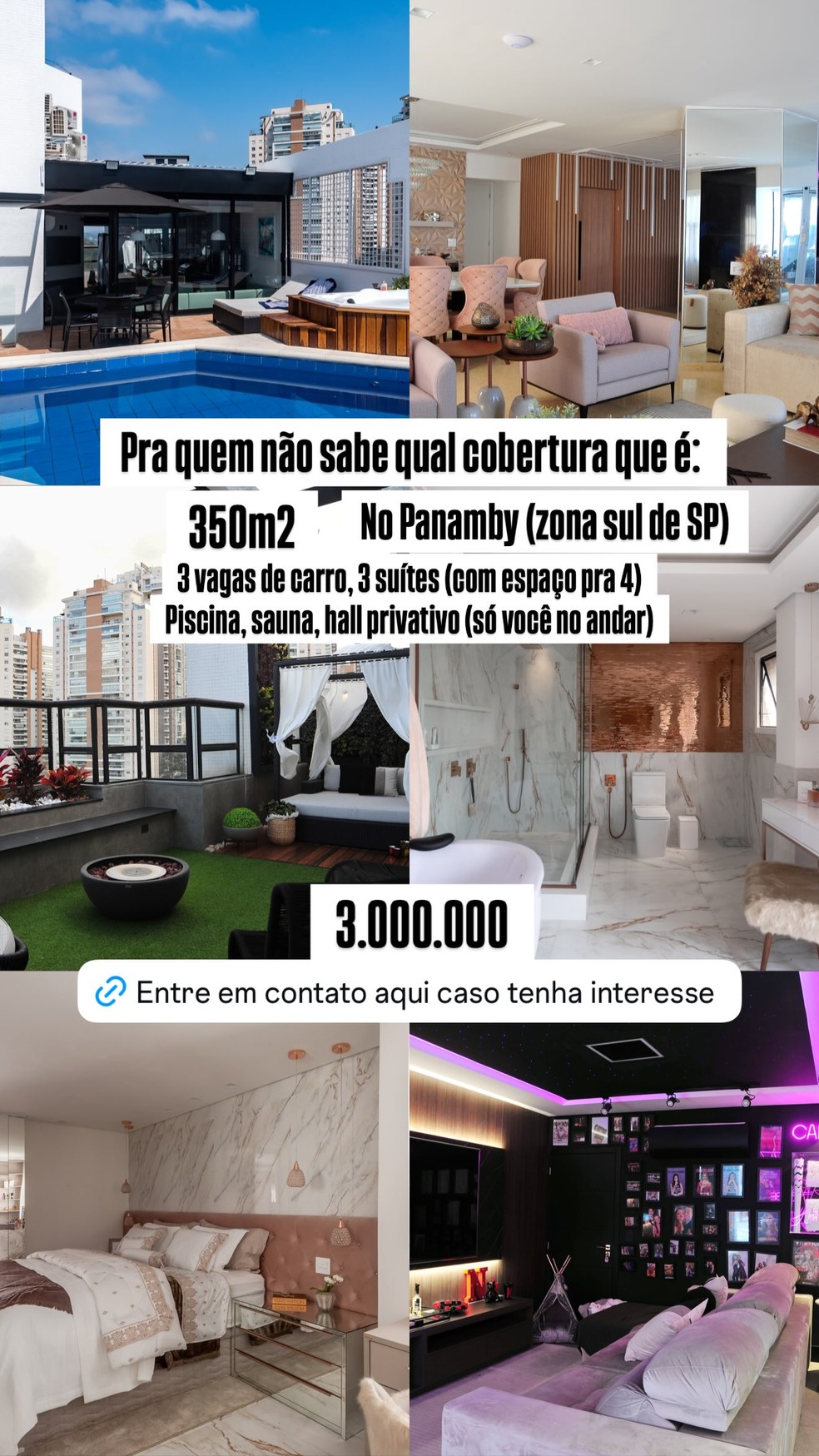 Story de Viih Tube — Foto: Reprodução/Instagram