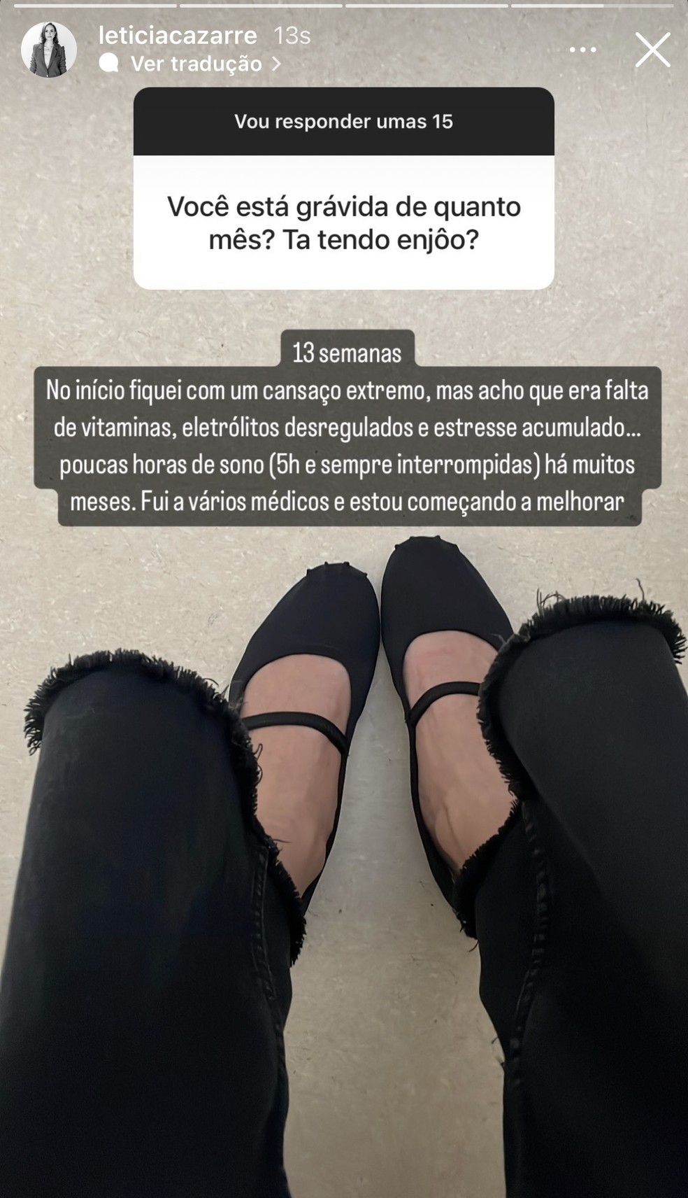 Letícia Cazarré — Foto: Reprodução / Instagram
