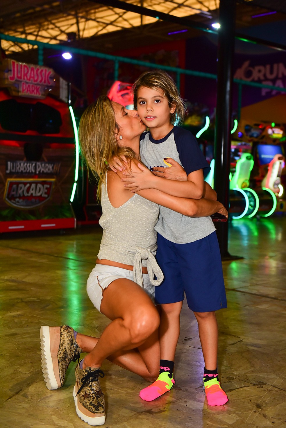 Luisa Mell comemora os 8 anos do filho, Enzo — Foto: Andy Santana/BrazilNews