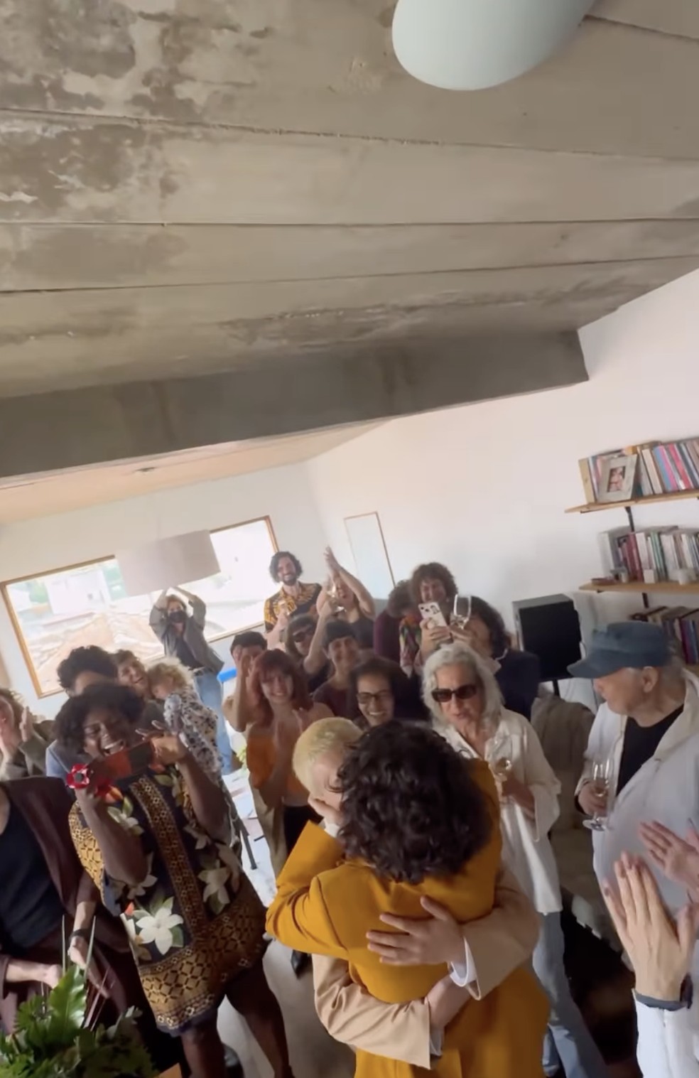 Filha de Deborah Bloch e Olivier Anquier, Jlia Anquier se casa com Maria Beraldo  Foto: Reproduo/Instagram