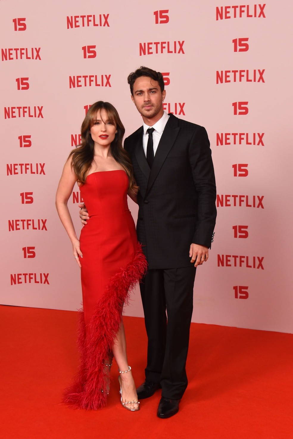 Larissa Manoela e André Luiz Frambach — Foto: Andy Santana/BrazilNews