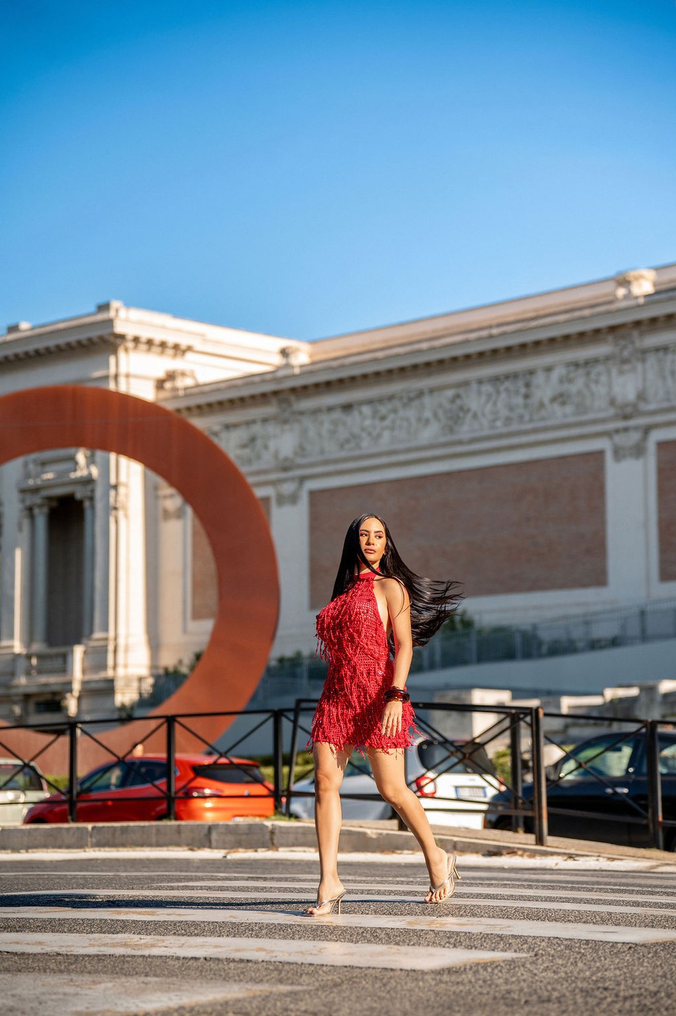 Isabelle Nogueira faz ensaio fotográfico em Roma — Foto: Donavan @donavan_photos