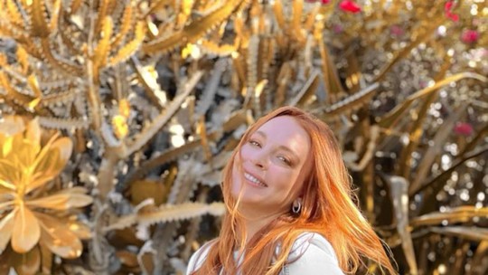 Lindsay Lohan dá à luz seu primeiro filho, Luai