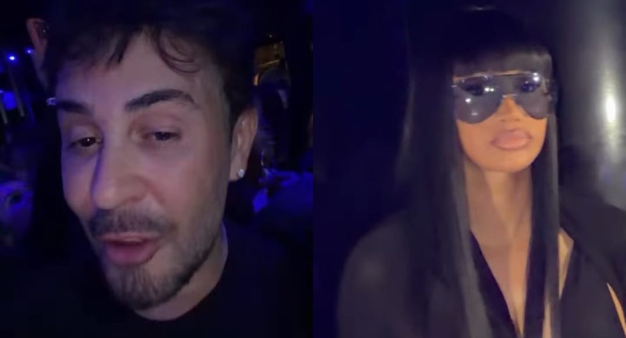 Carlinhos Maia encontra Cardi B em balada em Milão