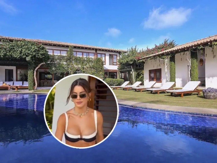 Camila Coelho passa férias no Brasil em casa com diárias de R$ 11,2 mil