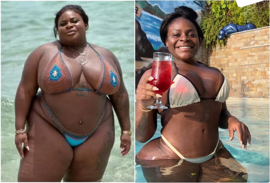 Antes e depois de Jojo Todynho