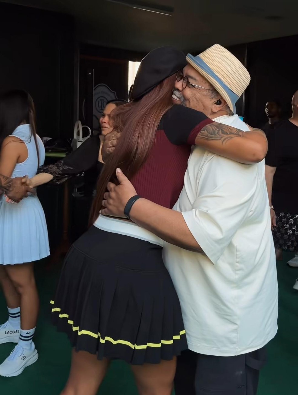 Ludmilla e Jorge Aragão — Foto: Reprodução/Instagram