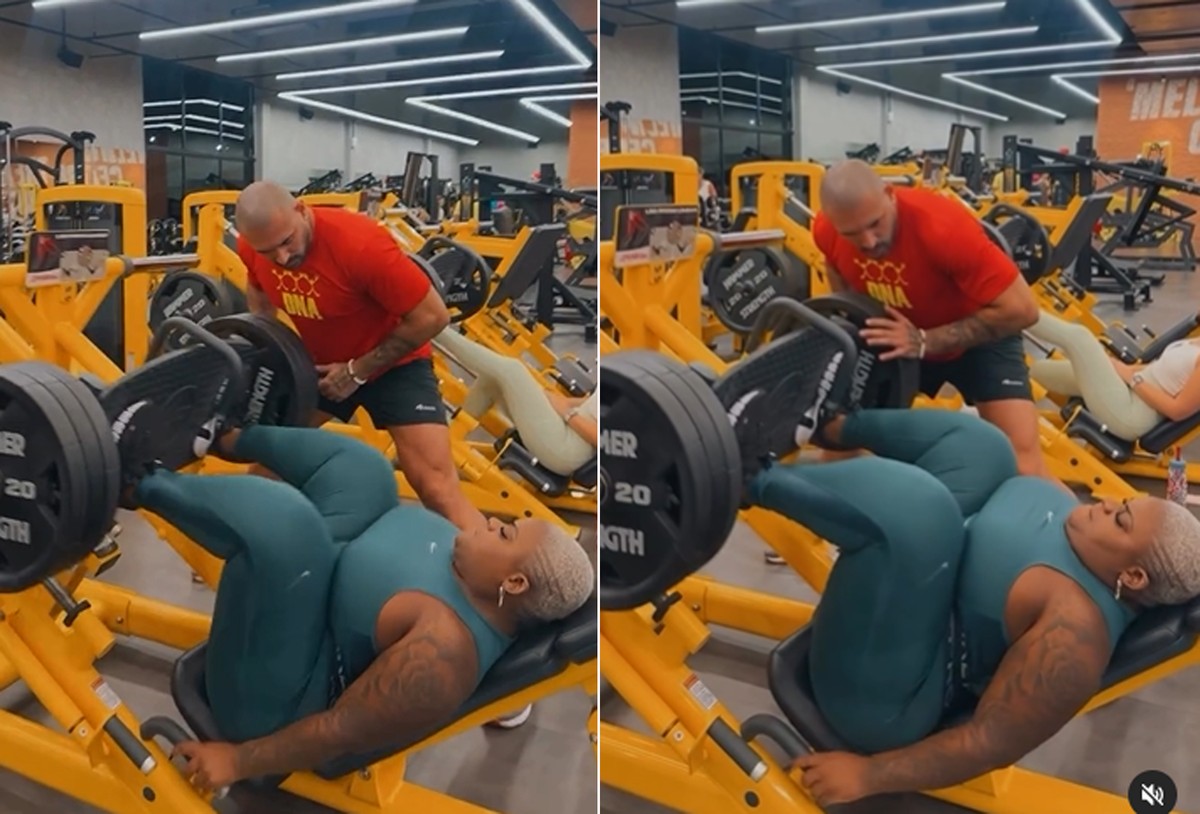Após perder 40kg, Jojo Todynho ensaia poses de fisiculturismo ao lado de  tricampeã