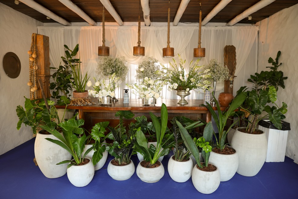Casamento de Felipe Amorim e Duda Kropf — Foto: Lucas Ramos / Brazil News