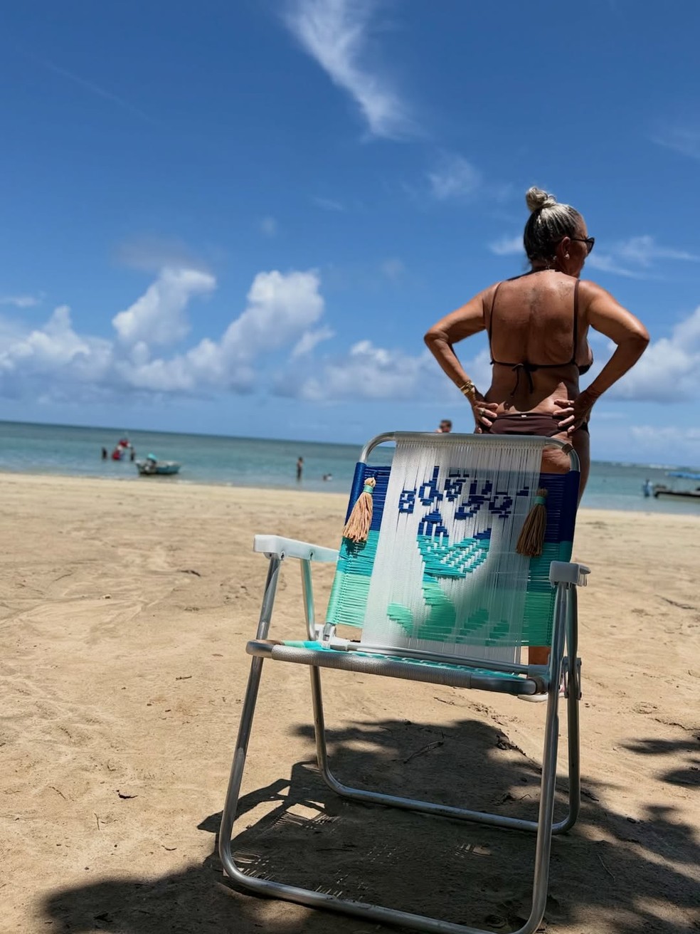 Astrid Fontenelle abre álbum de verão — Foto: Reprodução/Instagram