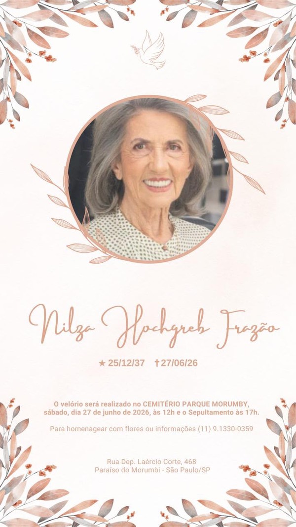 Morre a mãe de Solange Frazão — Foto: Reprodução