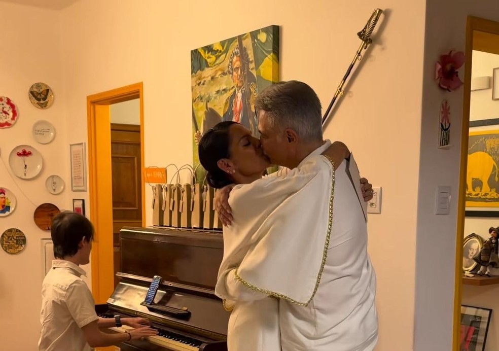Casamento de Tarcísio Filho e Mocita Fagundes — Foto: reprodução/Instagram