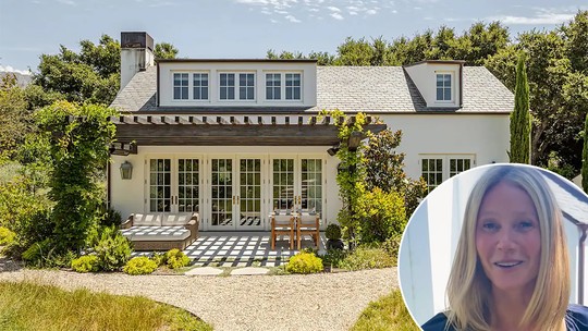 Gwyneth Paltrow coloca casa de hóspedes em sua mansão para alugar e oferece jantar