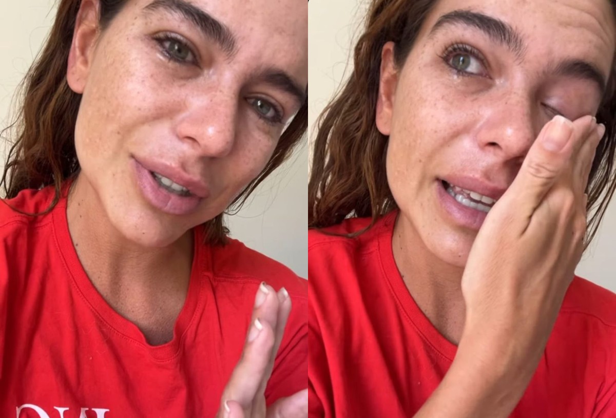 Mariana Goldfarb chora após ensaio da Grande Rio: 'Muito comovida' - Portais