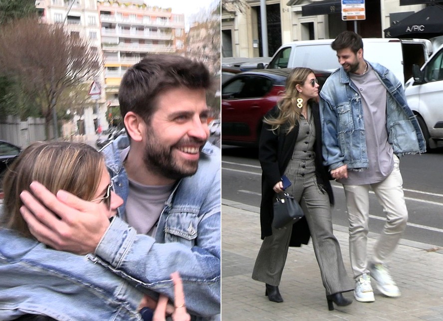 Clara Chía tromba em placa ao tentar fugir de paparazzi e arranca risos de  Gerard Piqué