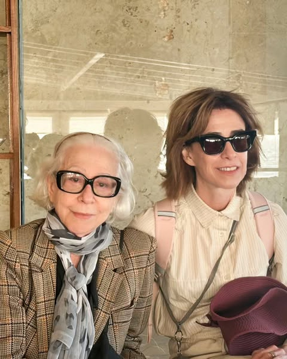 Fernanda Torres e Fernanda Montenegro — Foto: Reprodução/Instagram