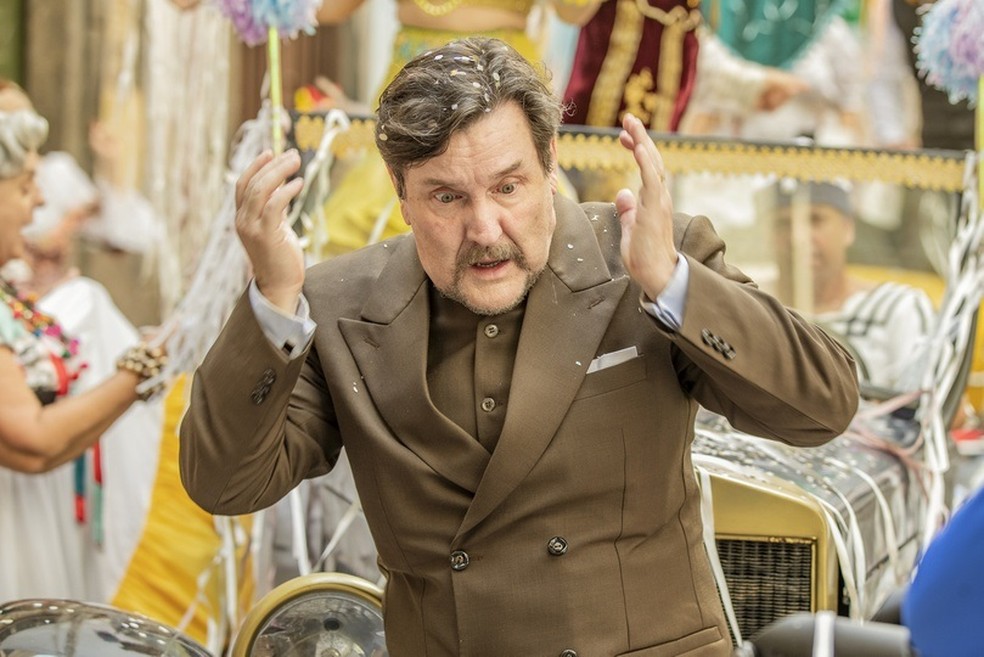 Antonio Calloni, como Matias, em Além da Ilusão (Globo, 2021) — Foto: Fábio Rocha/TV Globo