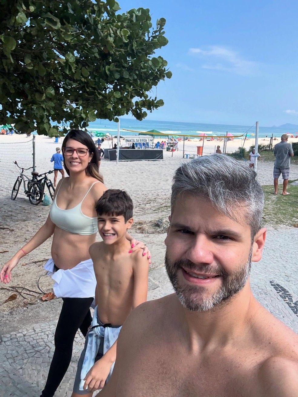 Renata Silveira está grávida pela segunda vez; ela e Leandro Guimarães já são pais de Bernardo — Foto: Reprodução | Instagram
