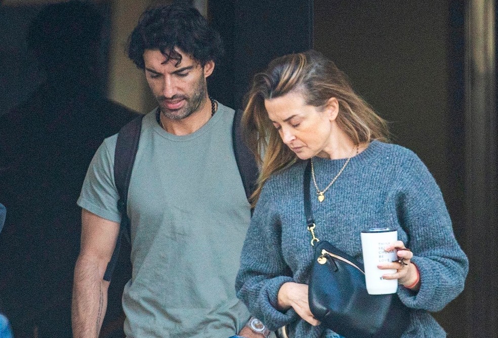 Justin Baldoni é visto pela primeira vez desde processo de Blake Lively — Foto: The Grosby Group