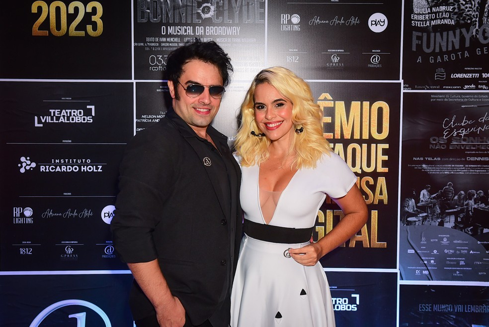 Beto Sargentelli e Eliane Porto — Foto: Brazil News / Andy Santana