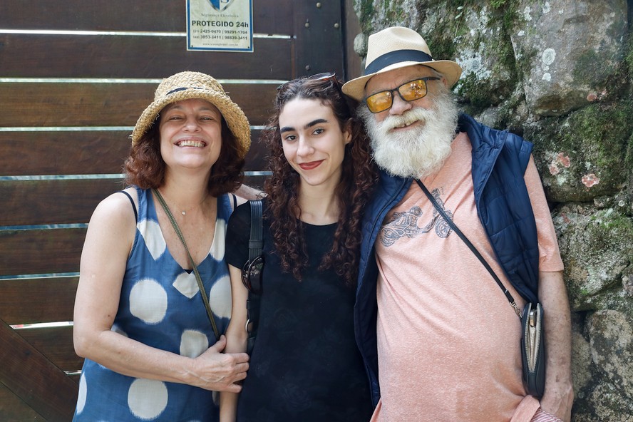 Marina Salomão, Nina Sofia e Tonico Pereira