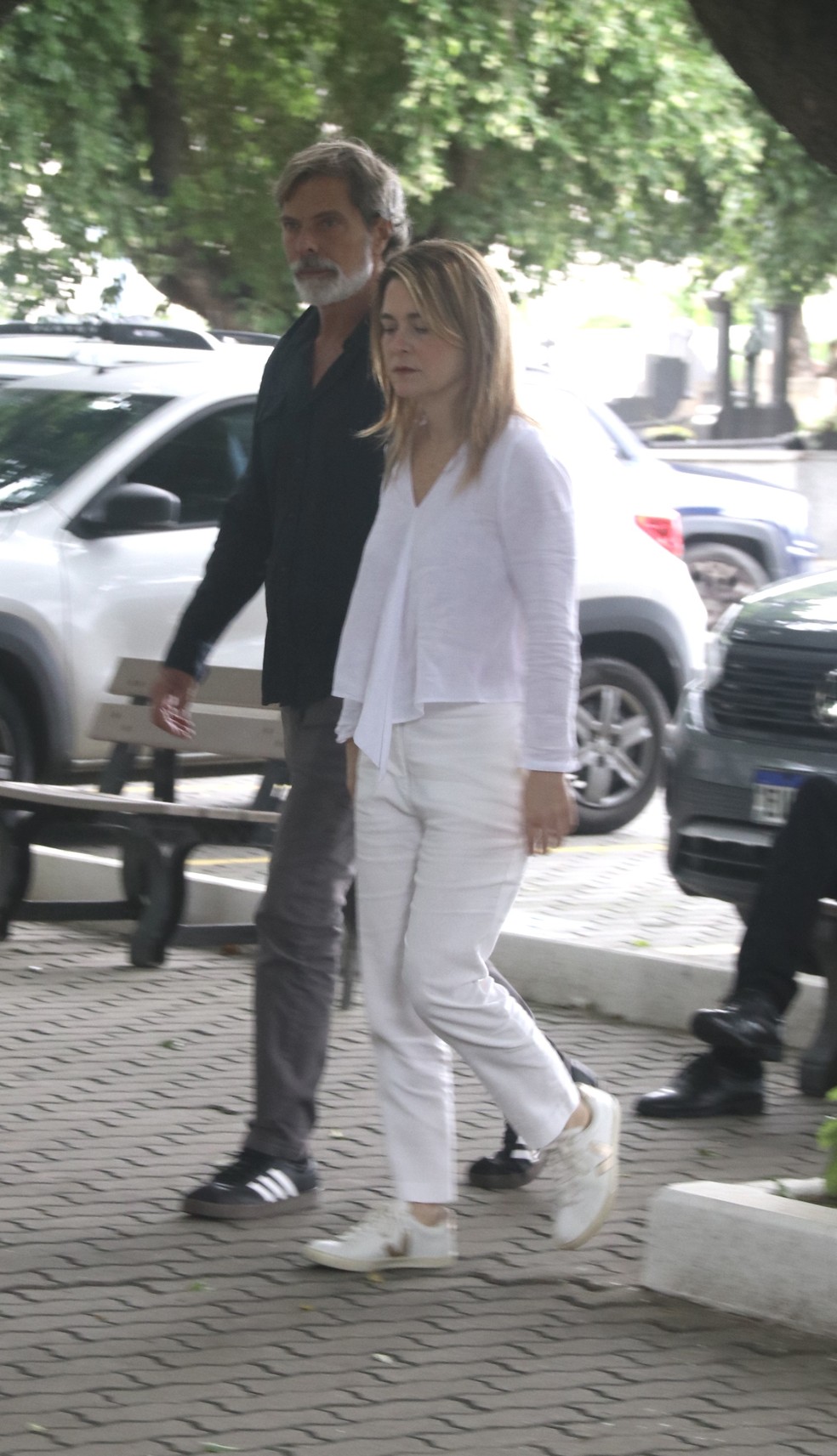 Luiz Henrique Nogueira e Claudia Abreu — Foto: Rogério Fidalgo/Agnews 