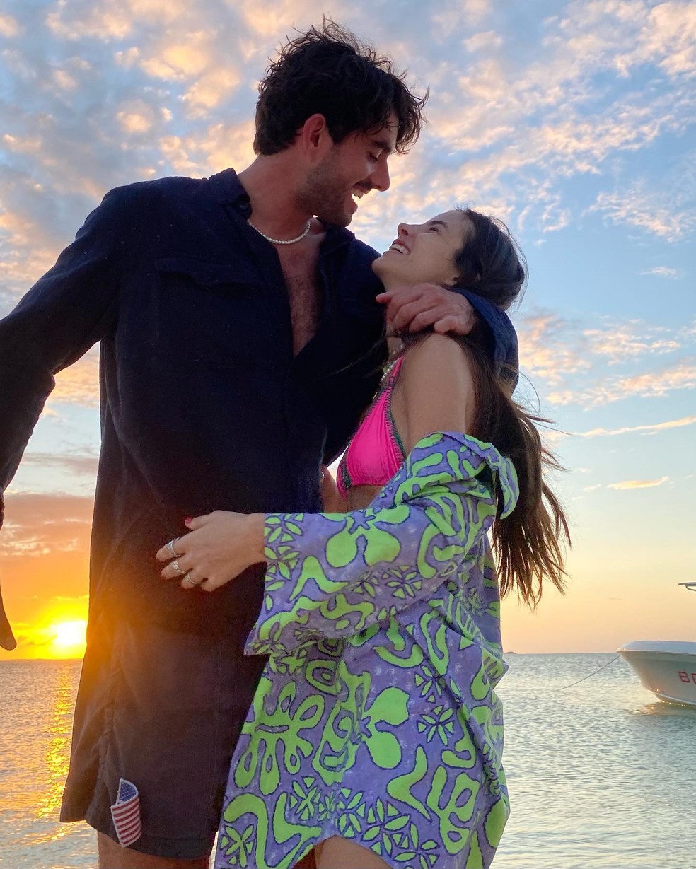 Giulia Be e o namorado, Conor Kennedy — Foto: Reprodução/Instagram