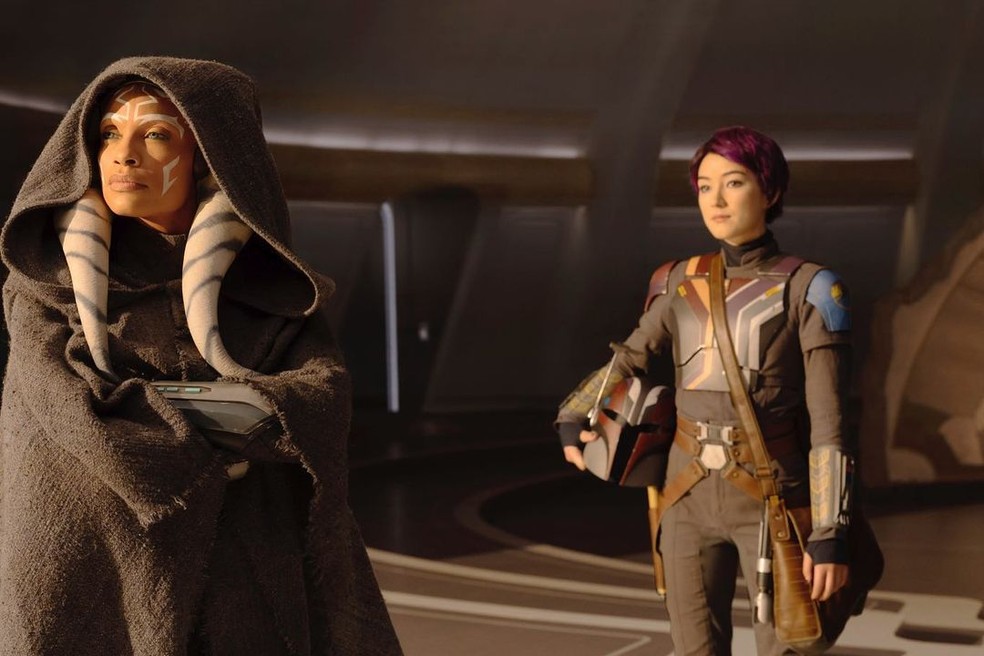 Rosario Dawson é Ahsoka em nova série 'Star Wars' — Foto: Divulgação