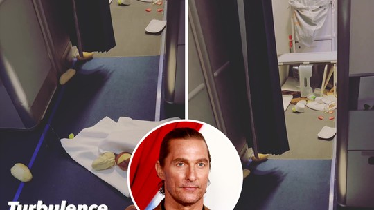 Matthew McConaughey estava com Camila Alves em voo da Lufthansa que sofreu queda de altitude durante tempestade