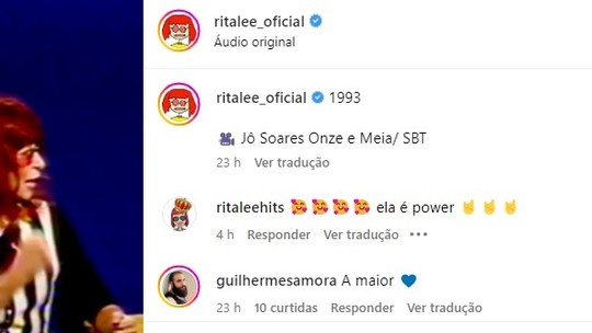 Rita Lee mostrou encontro com Jô Soares em último post nas redes