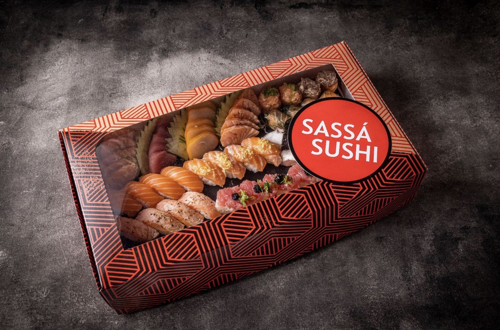 Sassá Sushi comemora 18 anos de delivery — Foto: Divulgação