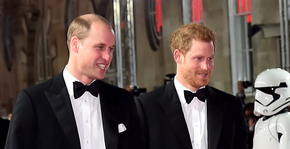 William e Harry — Foto: Getty Images