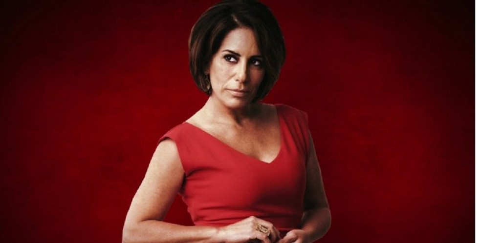 Gloria Pires, caracterizada como a vilã Beatriz, em Babilônia (Globo, 2015) — Foto: Divulgação/TV Globo