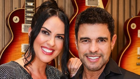 Zezé Di Camargo revela receio de Graciele com gravidez: 'Golpe da barriga' Zezé Di Camargo revela receio de Graciele com gravidez: 'Golpe da barriga'
