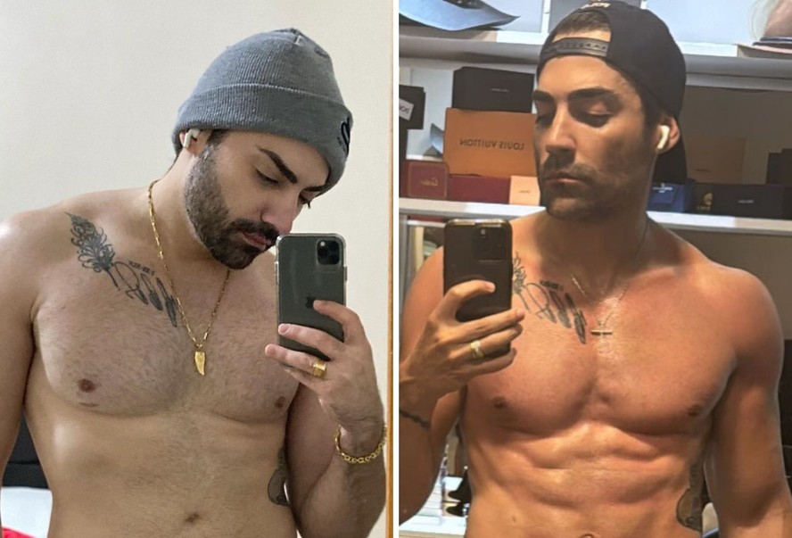Benuto, da dupla com Guilherme, mostra corpo após lipo e rotina fitness ...