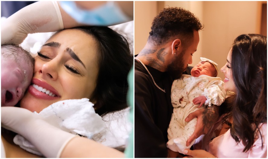 Bruna Biancardi justifica ausência de Neymar no parto da filha