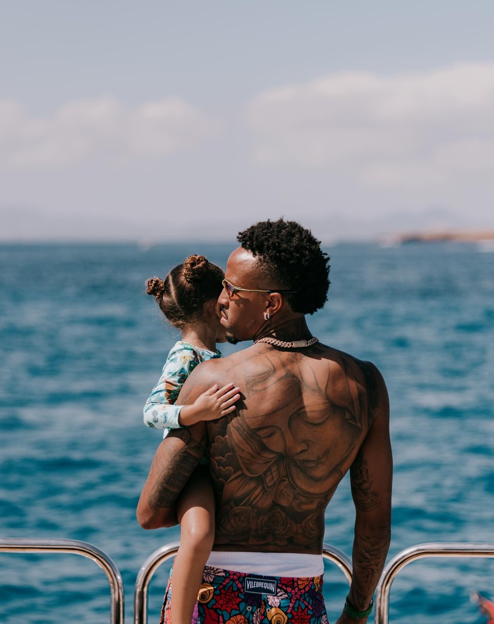 Eder Militão e Cecilia — Foto: Reprodução/ Instagram