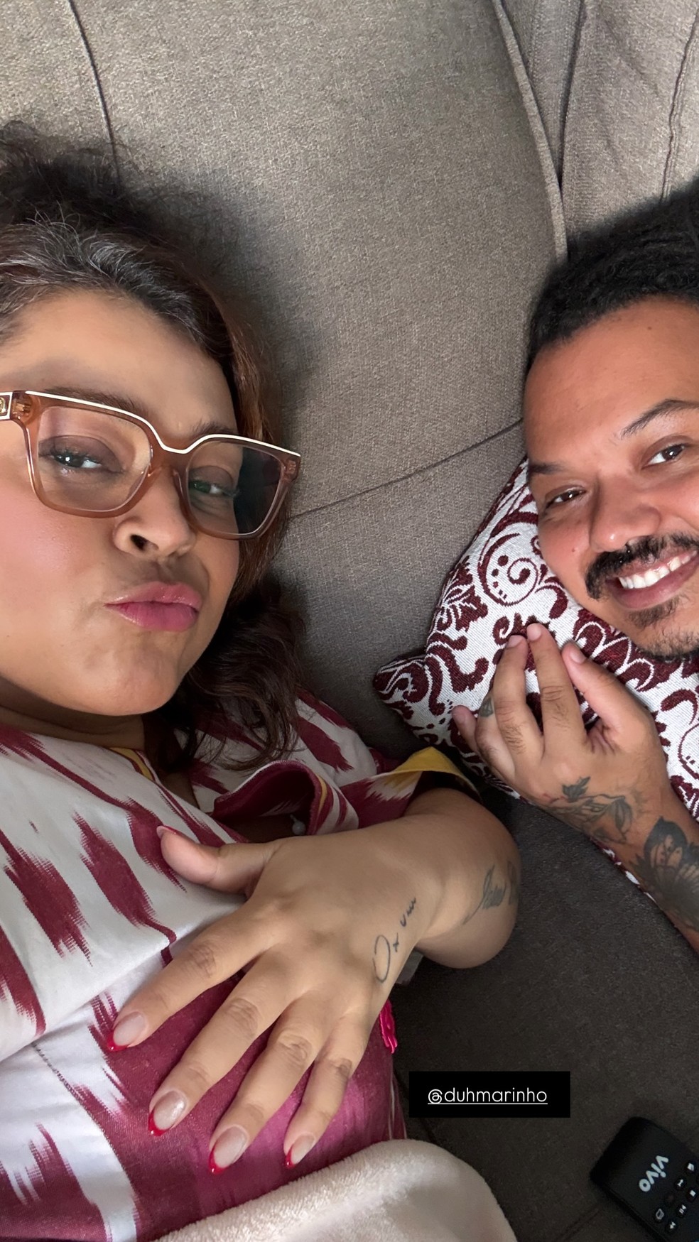 Preta Gil mostra almoço de Páscoa — Foto: Reprodução/Instagram