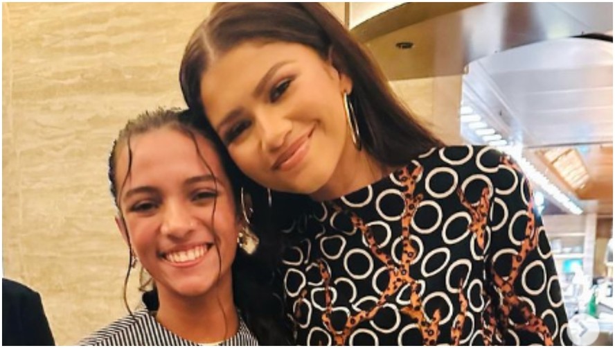 Rayssa Leal encontrou Zendaya durante viagem