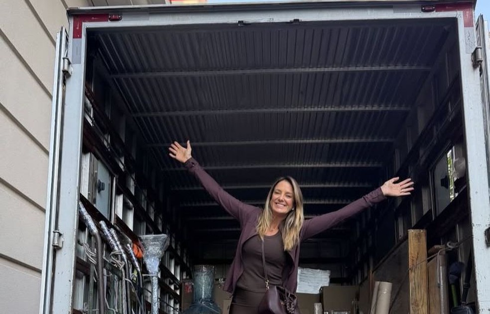 Ticiane Pinheiro inicia mudança para o Rio — Foto: Reprodução | Instagram