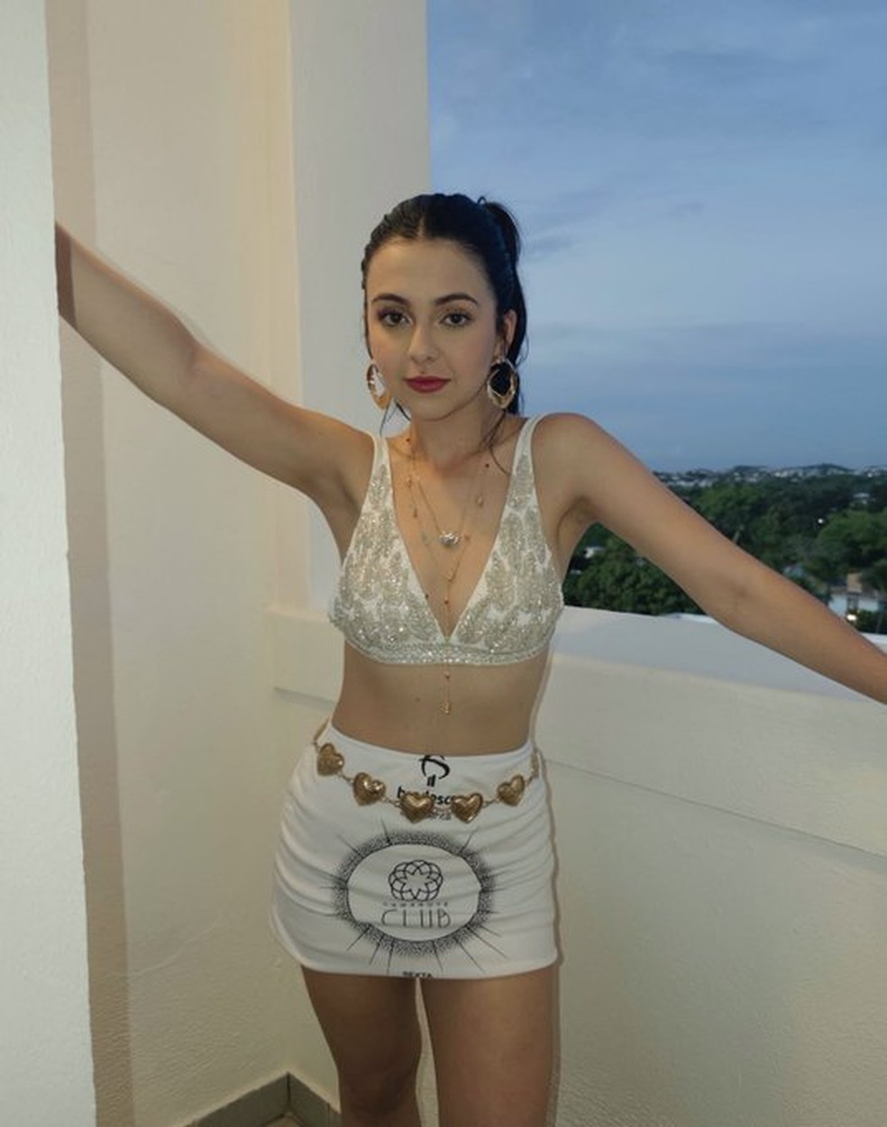 Klara Castanho em Salvador — Foto: Reprodução/Instagram