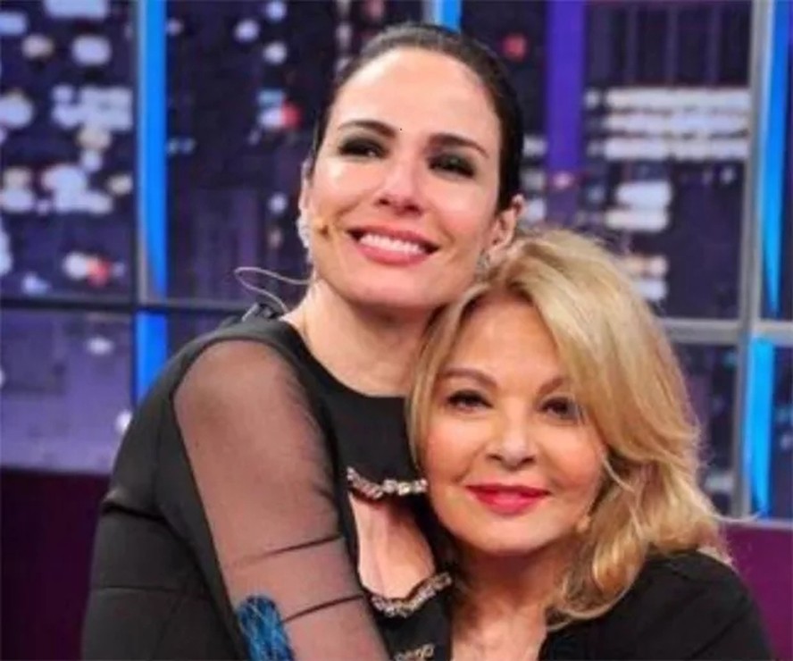 Luciana Gimenez com a mãe, Vera Gimenez