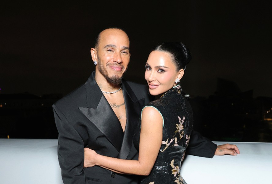 Kim Kardashian e Lewis Hamilton